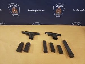 This is an image of items seized
