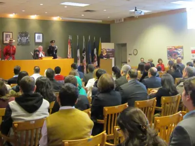 Citizenship court ceremony