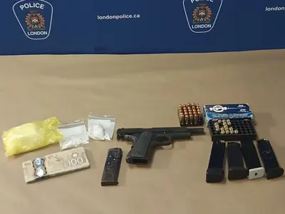Images of the seized items