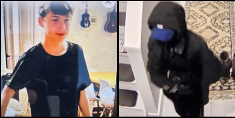 These are images of the missing person